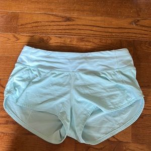 Lululemon speed up shorts sz 4
